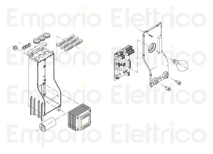 beninca ricambio centrale x zed 9686104