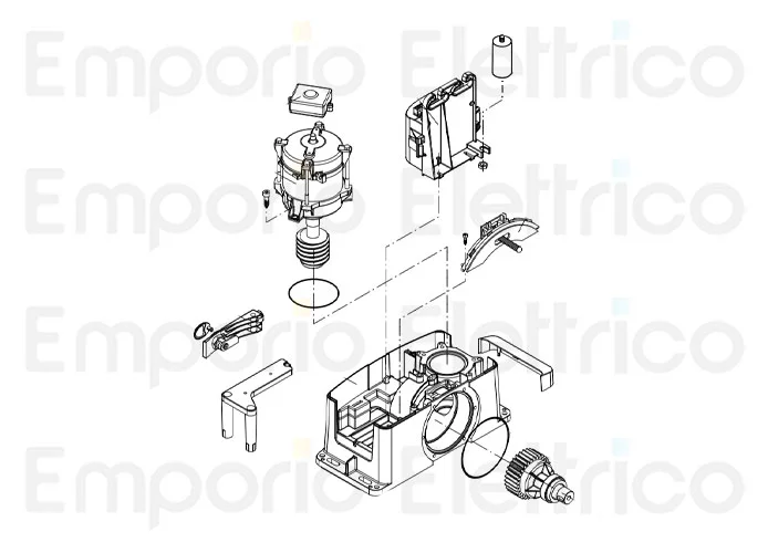 beninca ricambio condensatore 12,5 mf cavi+codolo 9686573