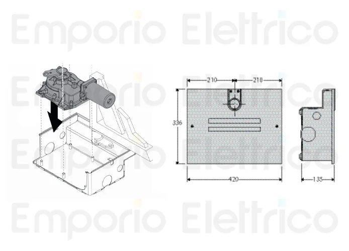 bft kit automazione 24v eli veloce bt a35 kit thalia bt a80 r930158 00002 2618142