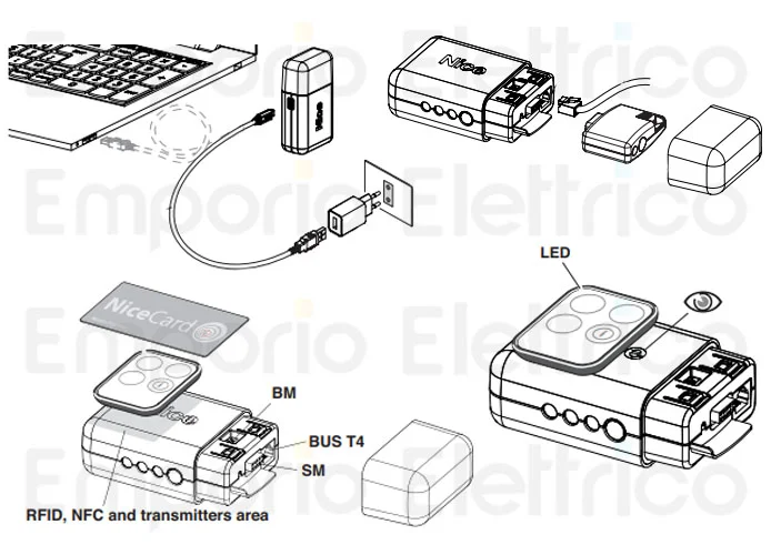 nice device for programming automation systems nice pro-view