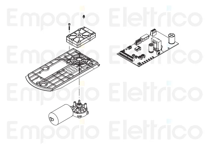 beninca spare part control unit cp.j3 sw for jm.3 sw 968601418