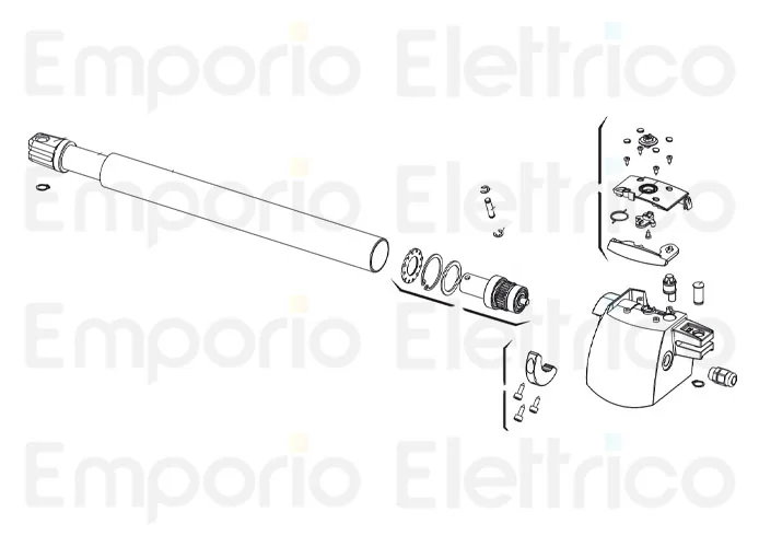 genius ricambio xric tubo l300 6020492