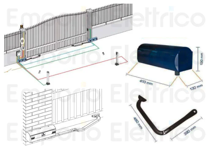 genius pagina ricambi per motore trigon 24v