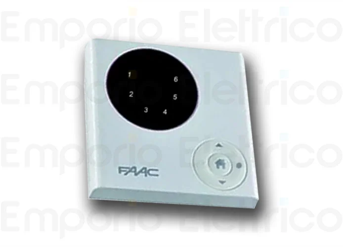 faac wall 6-channel transmitter 433 mhz t-mode tm xt6m 132121