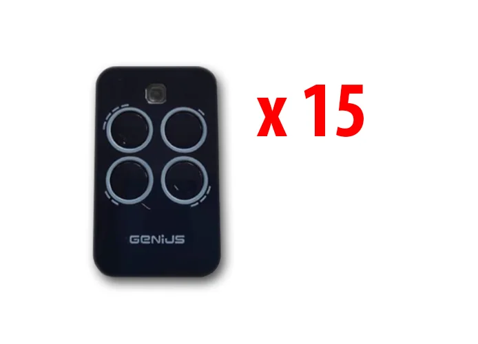 genius 15 4-channel remote controls 433mhz rc echo tx4 6100334