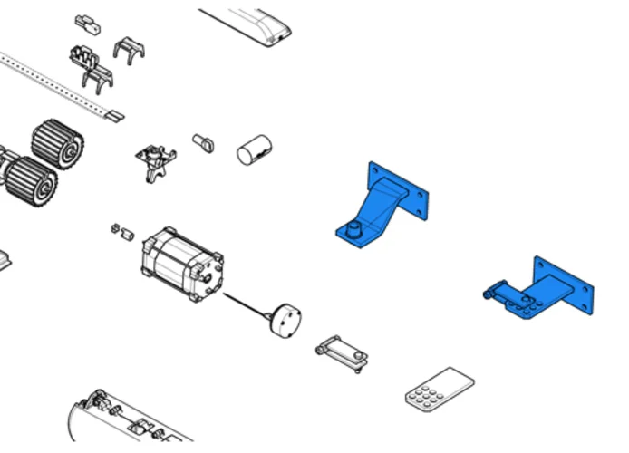 came spare part accessory box ati 88001-0157