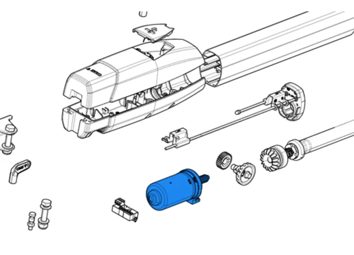 came spare part of the motor group 24v ats30-50 88001-0230