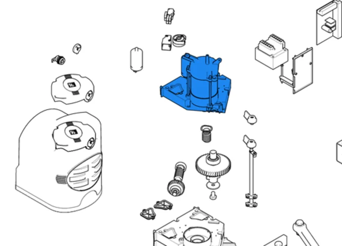 came spare part motor group f7000 119rid233