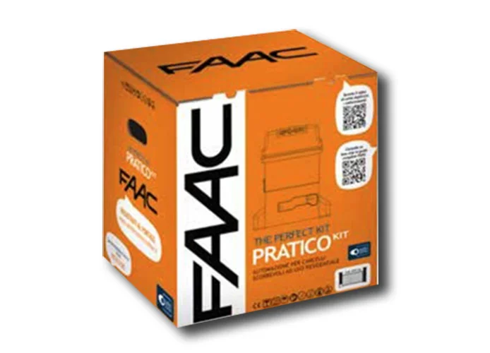 faac automation kit 230v ac pratico kit perfect 105912fr