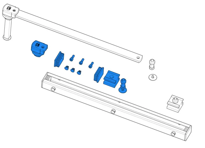 came spare part pack of accessories and caps f4000 119rid256