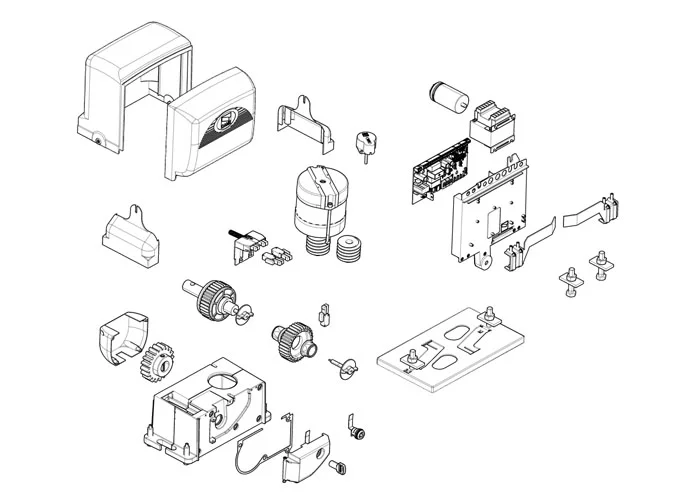 came motor spare parts page 001bx-74 bx-74 