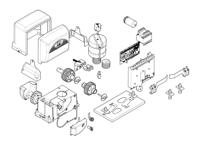 came motor spare parts page 001bx-10 bx-10