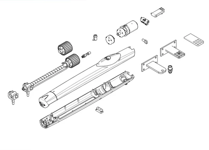 came motor spare parts page 001a1824 a1824