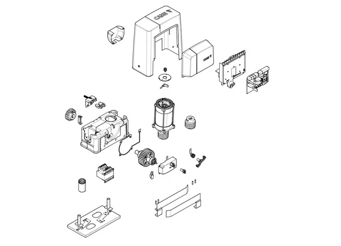 came motor spare parts page 001bks22age bks22age 801ms-0120