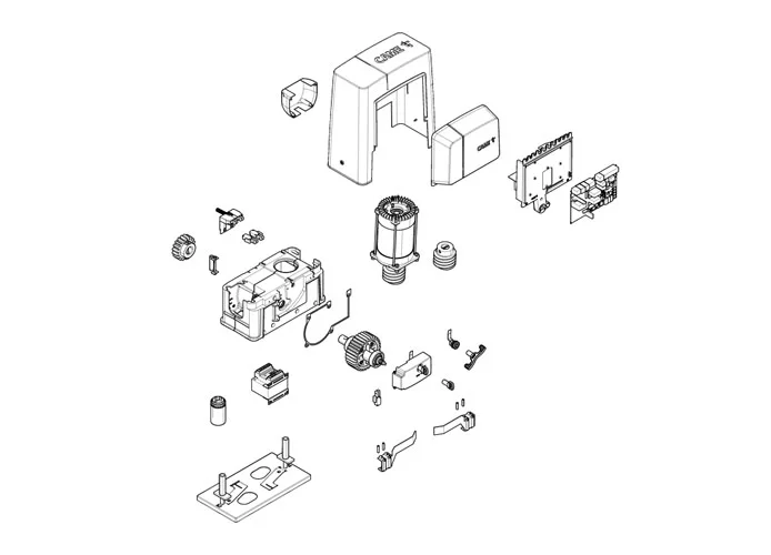 came motor spare parts page bks12ags 801ms-0080