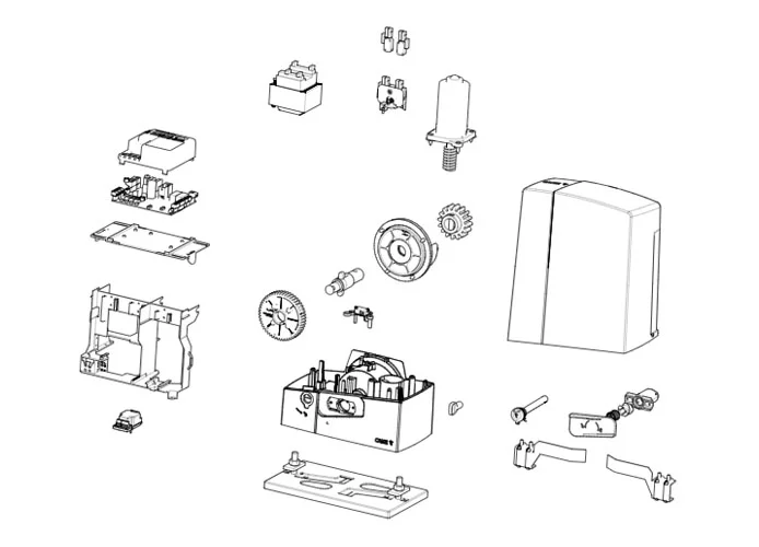 came motor spare parts page bxv10agf bxv10alf 801ms-0250