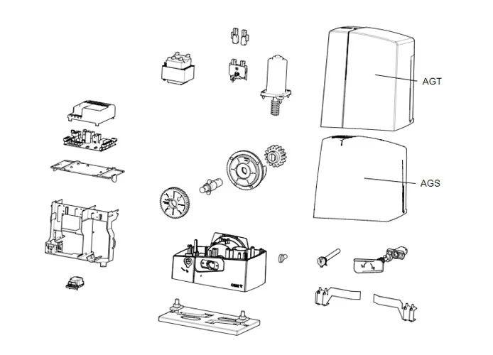 came motor spare parts page bxv04agt 801ms-0170