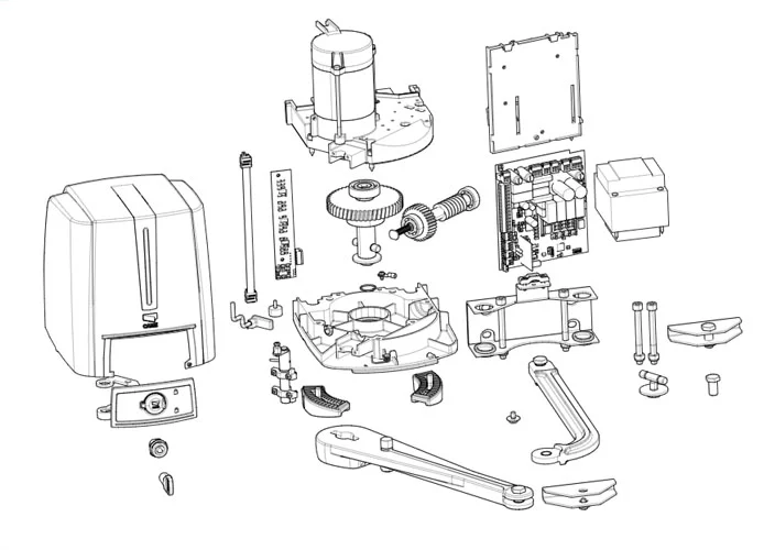 came motor spare parts page 001fa4024cb fa4024cb