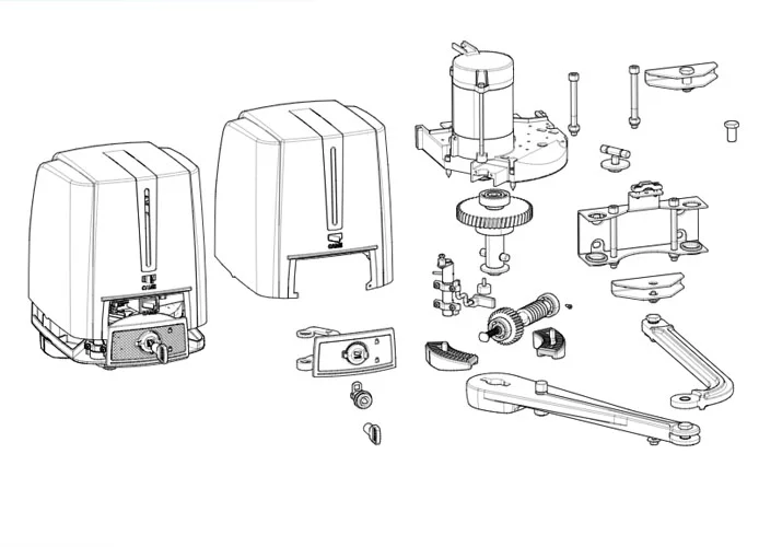 came motor spare parts page 001fa4024 fa4024