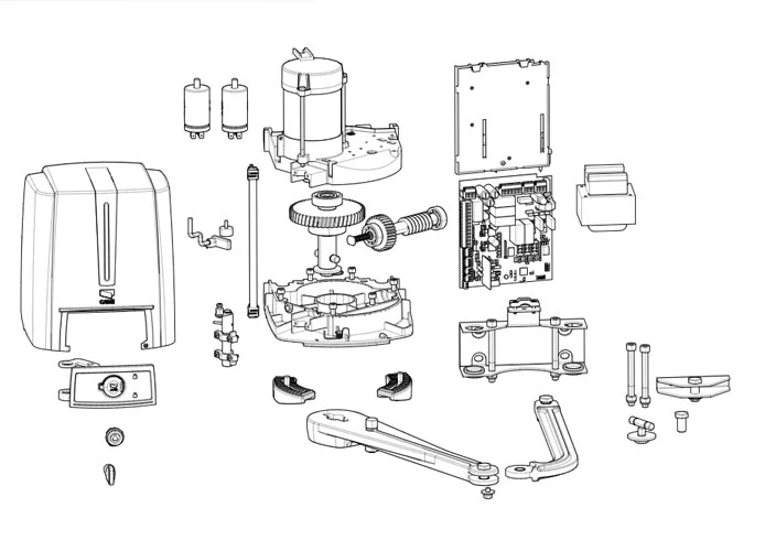 came motor spare parts page 001fa40230cb fa40230cb