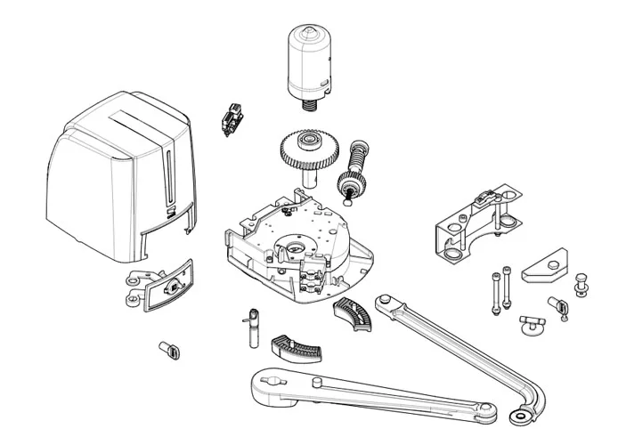 came motor spare parts page fst23dls 801mb-0100