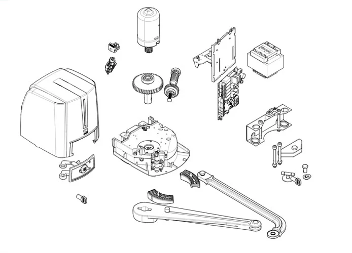 came motor spare parts page fst23dlc 801mb-0090