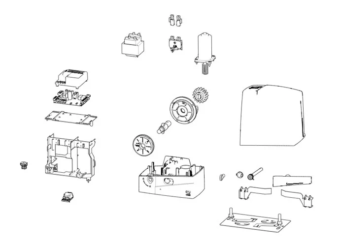 came motor spare parts page sdn10