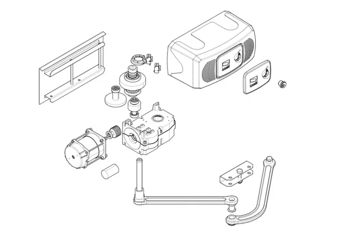 came motor spare parts page 001f1100 f1100