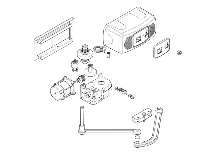 came motor spare parts page 001f1024 f1024