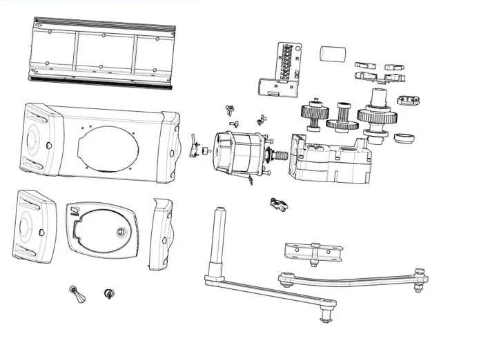 came spare parts page for motor 001fe40230 fe40230