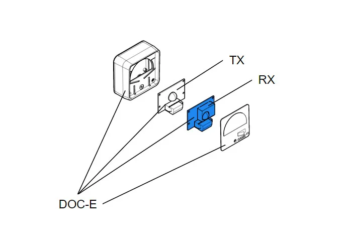 came spare part electronic board rx doc-e 119rir017