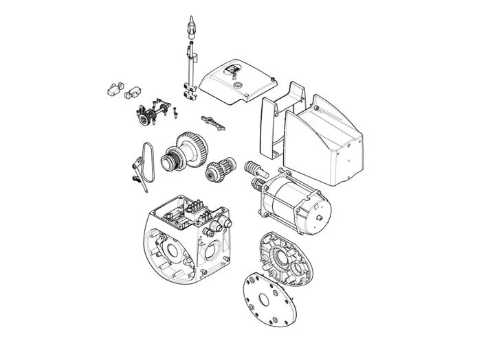 came motor spare parts page 001c-bxk c-bxk