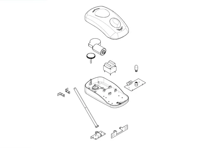 came motor spare parts page v700e