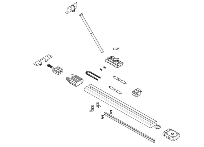 came spare part page chain guide 001v0683 v0683