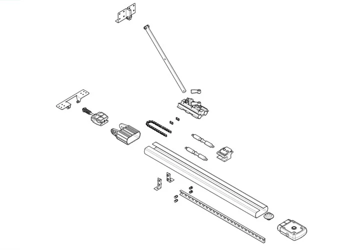 came spare part page chain guide 001v0682 v0682