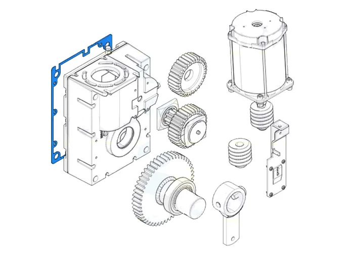 came spare part gard reducer gasket 20pcs 88001-0188