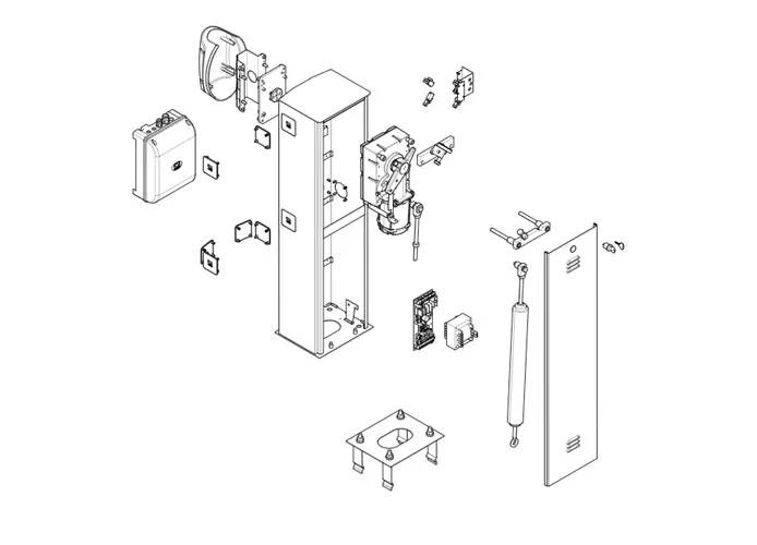 came spare part page for g3250 barriers