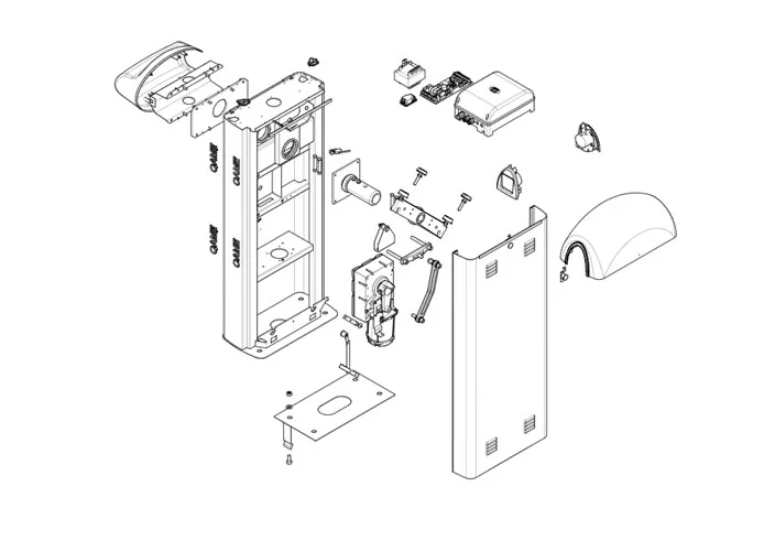 came spare part page for g2080ezc barriers