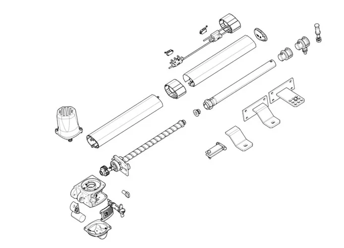 came spare part page for kr310s1 motor