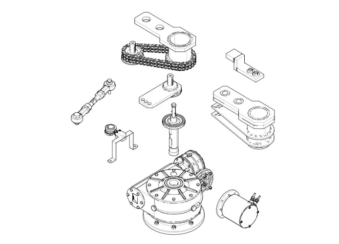 came spare part page for frog-ms motor