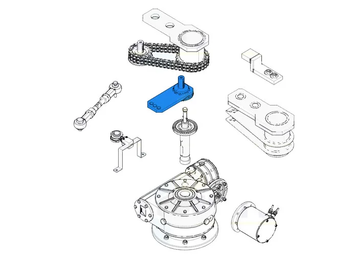 came spare part superfrog gearmotor arm 119ria082