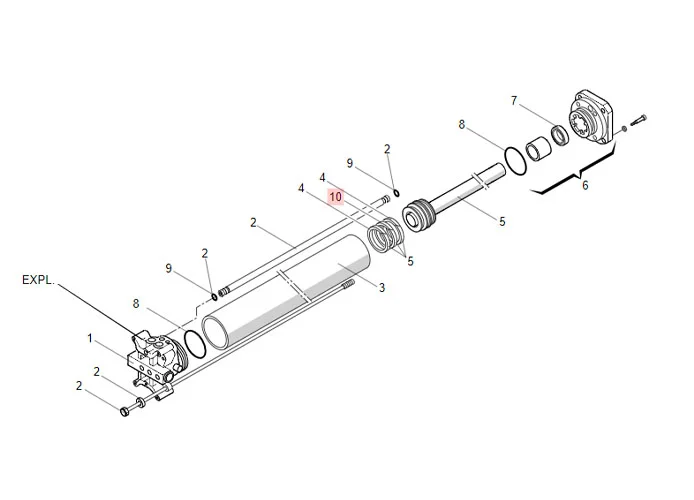 faac ricambio anello guida e/dwr 45/2 7094505