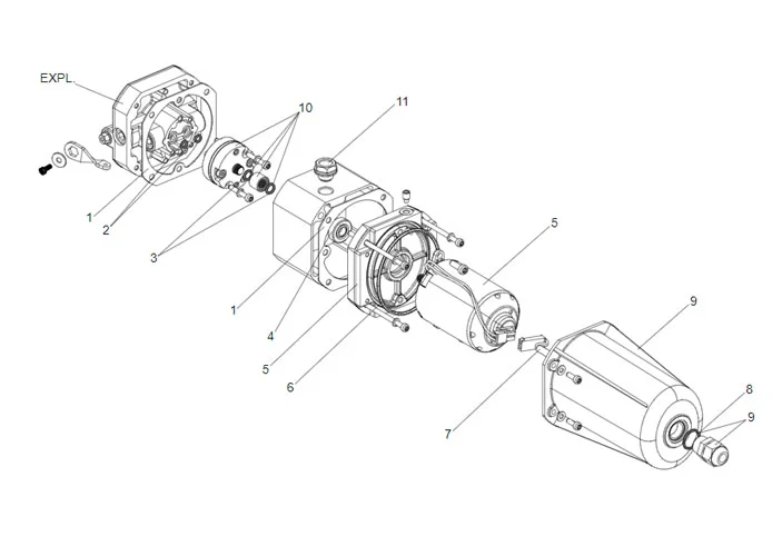 faac hydraulic control unit spare parts page s700h cbac