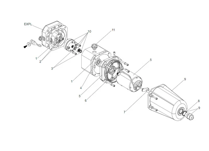 faac hydraulic control unit spare parts page s800h sb