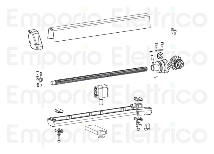 genius ricambio gruppo vite senza fine sirocco 63003350