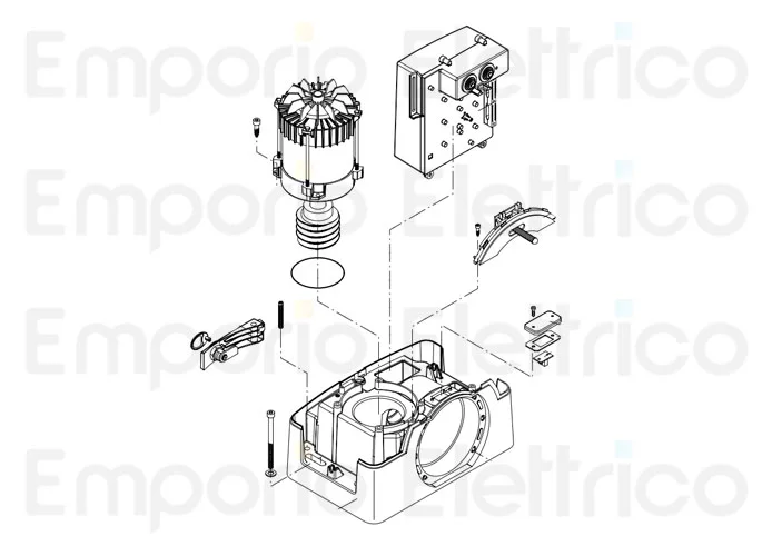 beninca control unit bull10m/15m/20m cp.bull-ri 9688231
