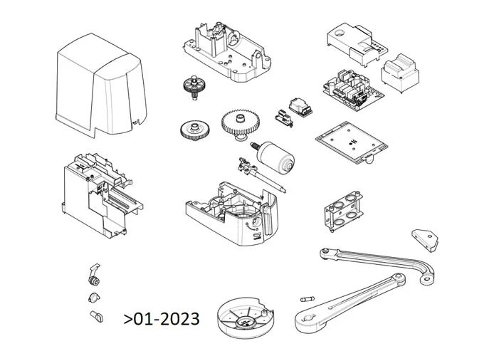 came motor spare parts page ftx20dlc 2023 801mb-0150