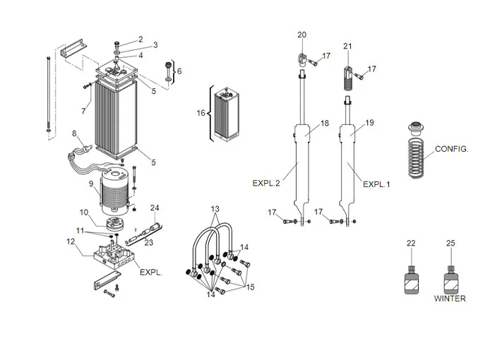 faac pagina ricambi per barriere 620 sr inox