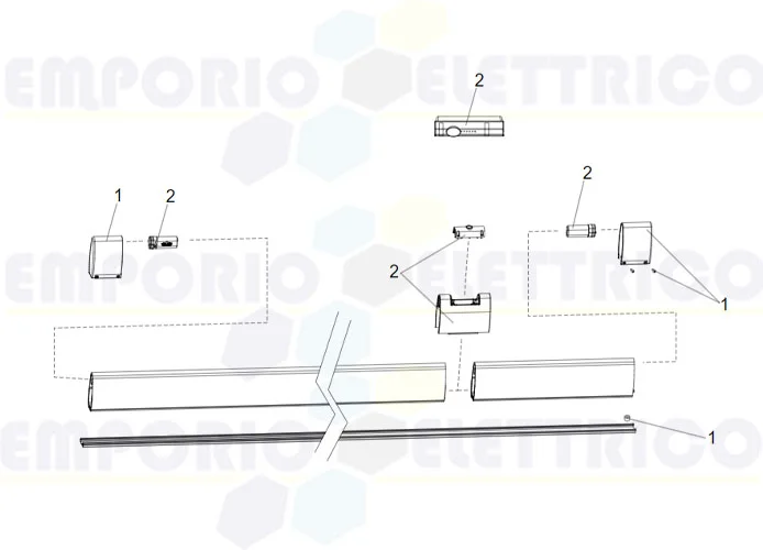 faac pagina ricambi per mse110w