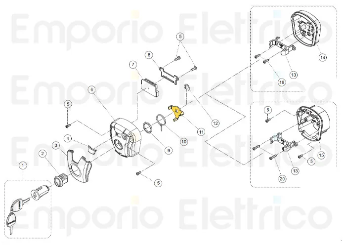 fadini ricambio tastatore dei micro per chis 37 37011